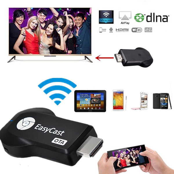 

EasyCast EZCAST WiFi OTA Display Dongle Miracast TV Dongle HDMI DLNA AirPlay 1080P